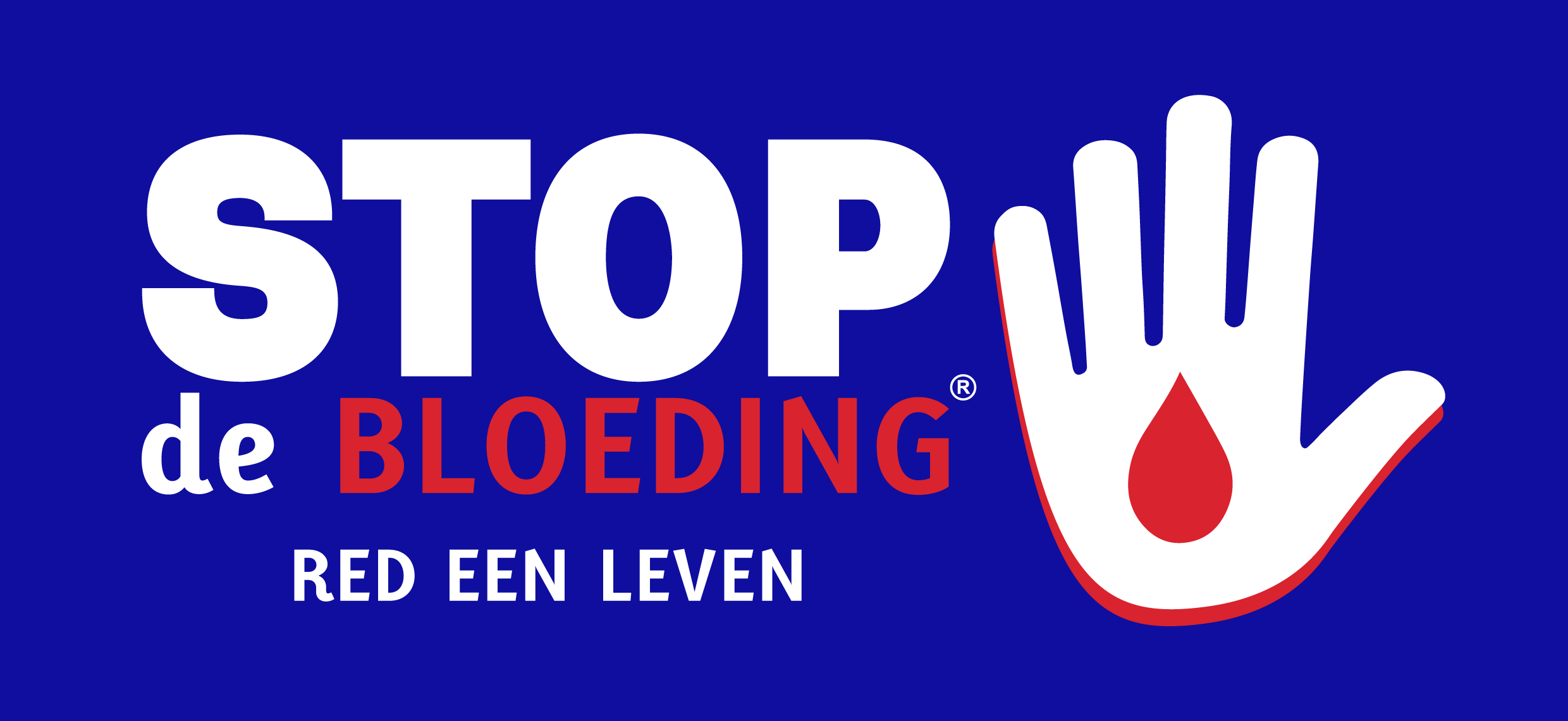 Stop de bloeding, red een leven